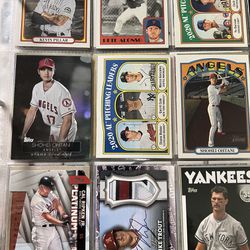 Mike Trout, Shohei Ohtani, 1300 +Baseball Cards