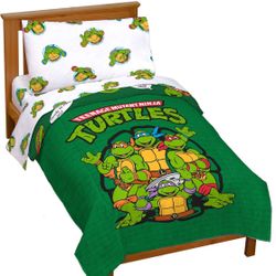 Ninja Turtle Bedding Bundle 