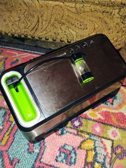 FoodSaver V4850 Stainless Steel Vacuum Sealer - Tested & Fully Functional - Used