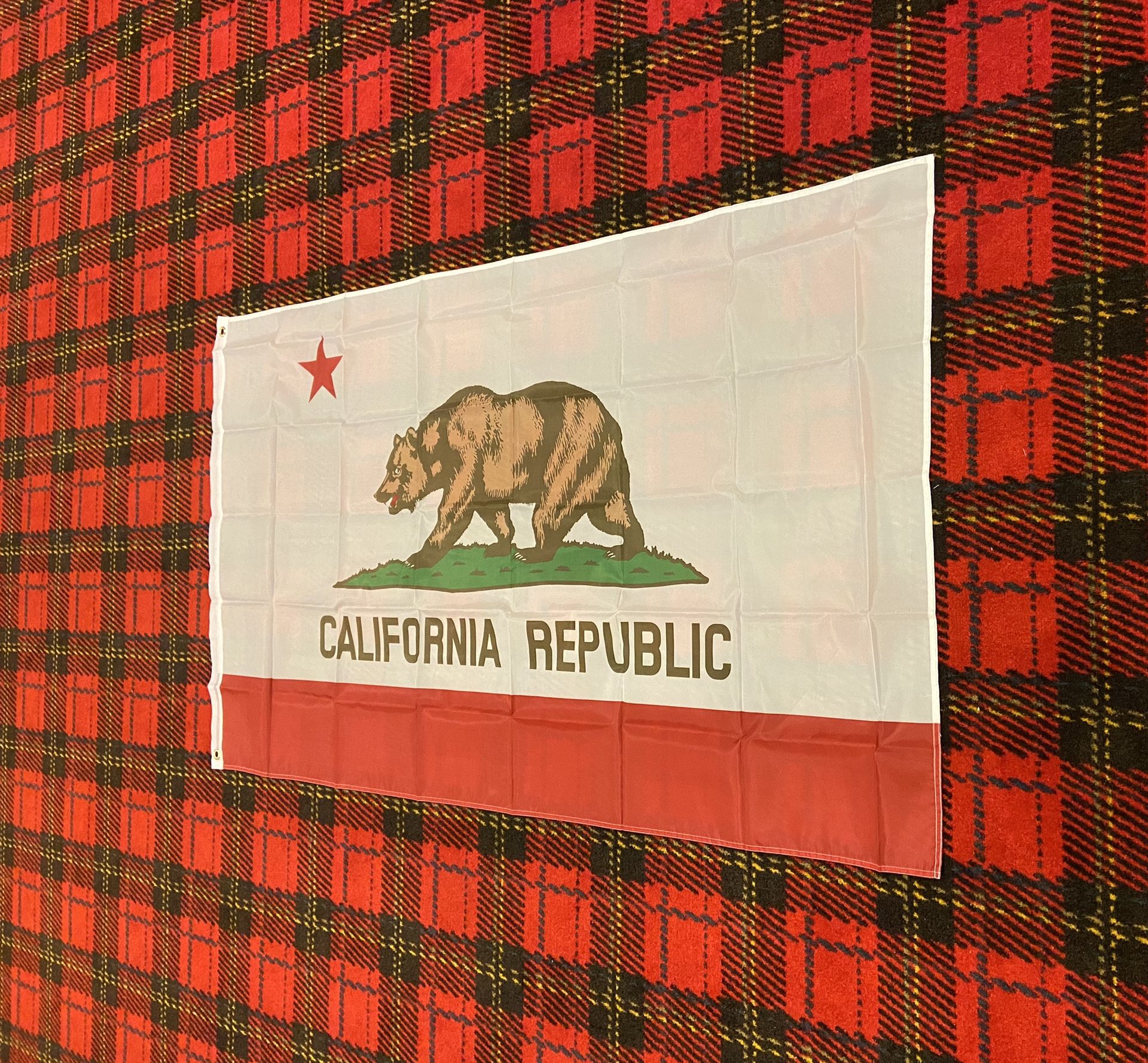 Brand new California Republic banner flag