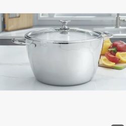 Princess House Cook-Solutions Cookware 12" 9.5-Qt Dutch Oven (5829) New In Box
