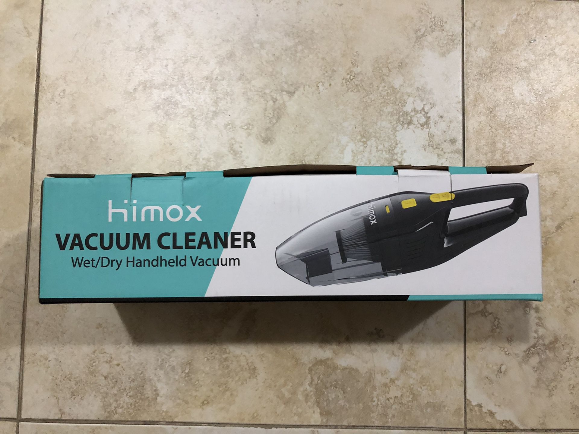 HIMOX 80000pa 120W strong suction handheld vacuum, rechargeable cordless hand vacuum cleaner with powerful cyclonic suction/2 filters and 5 attachmen