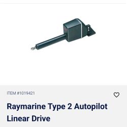 Raymarine Type 2 Autopilot Linear Drive 12V Long stroke 