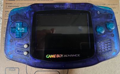 Nintendo Gameboy Advance IPS screen RGB lighting USB-C Battery
