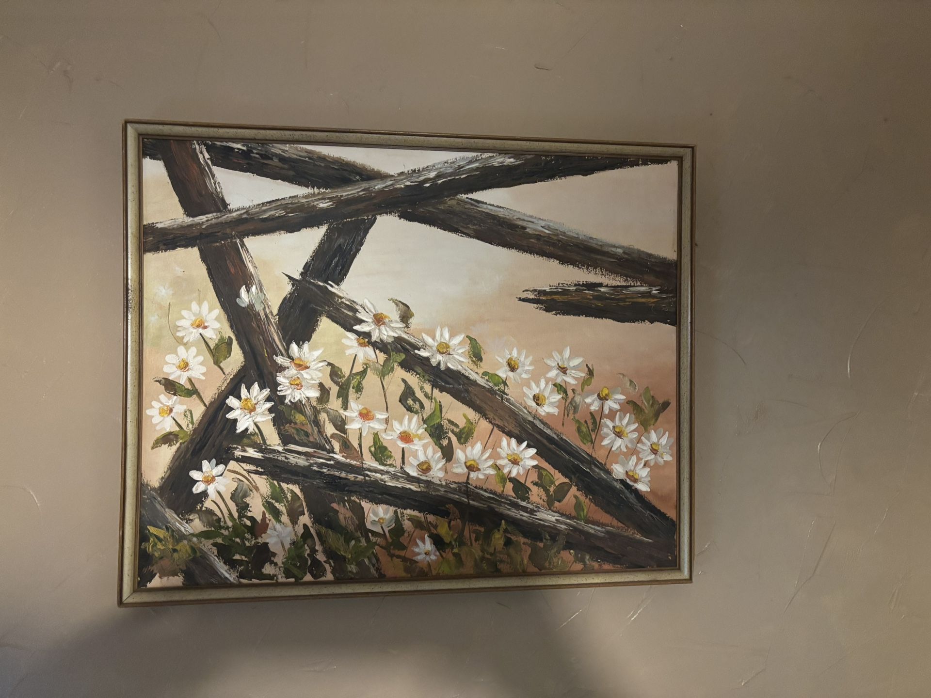 Large Floral Painting