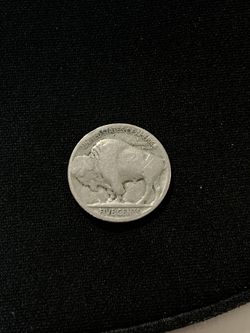 1936 Buffalo Indian Head Five Cents.