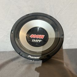 Pioneer 10” Subwoofer – 400W Max / 120W RMS 