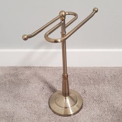 Brass Like Toilet Paper Holder
