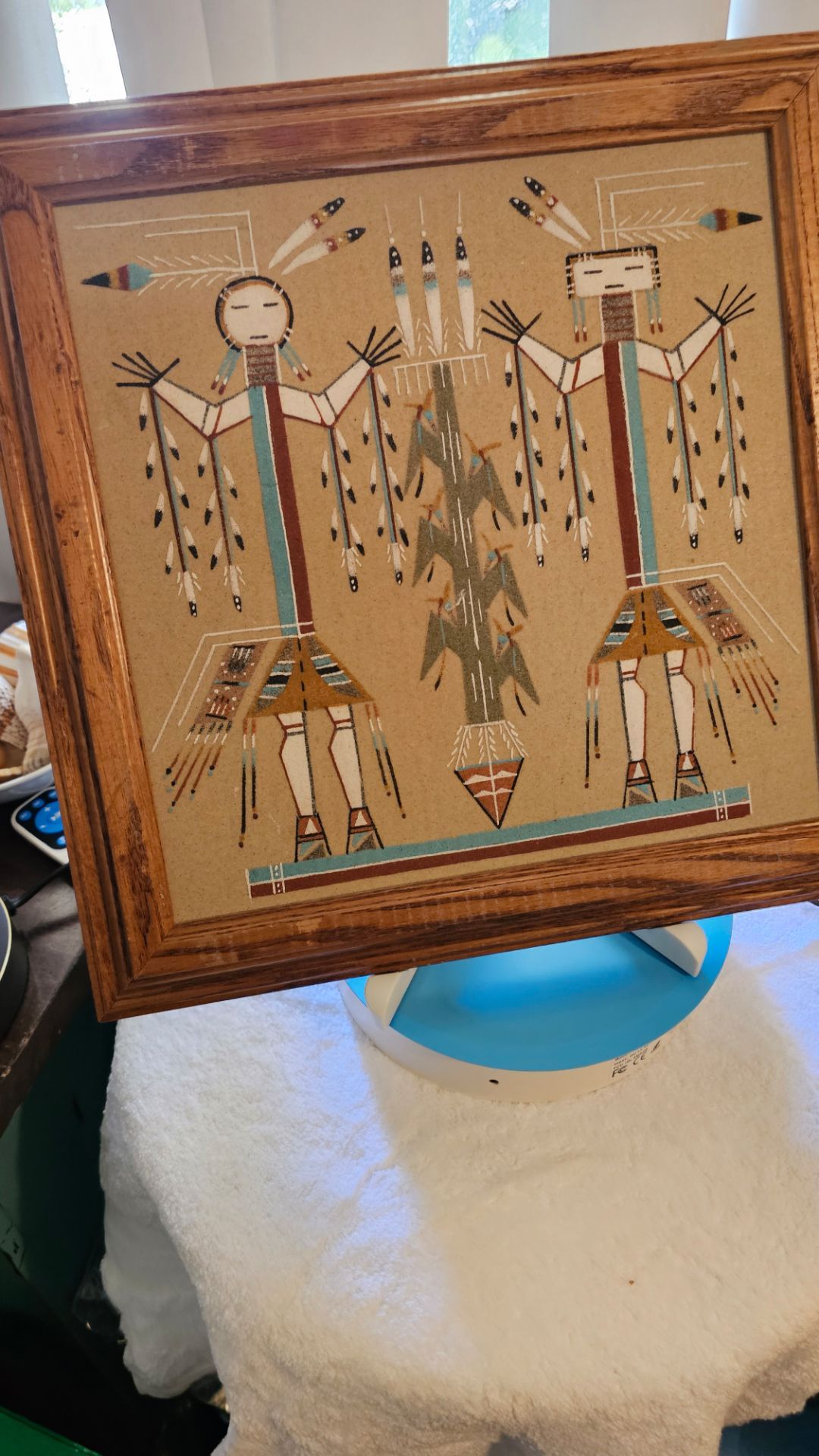 Sand painting