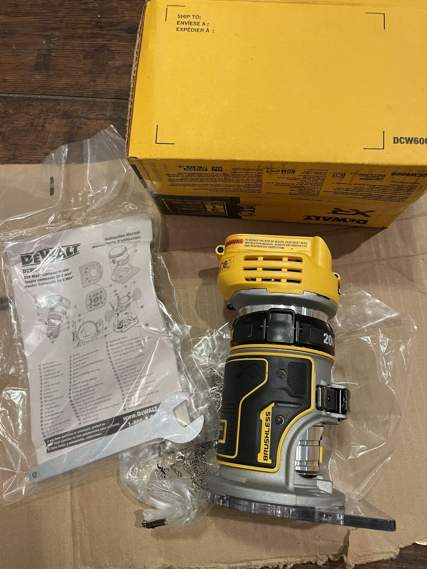 New DeWalt XR Router
