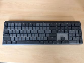 Logitech MX Mechanical Wireless Performance Keyboard Graphite Tactile