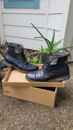 New! Mens Buckle Boots (9)