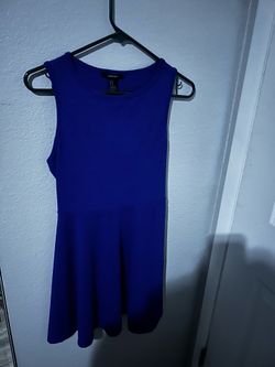 Blue dress