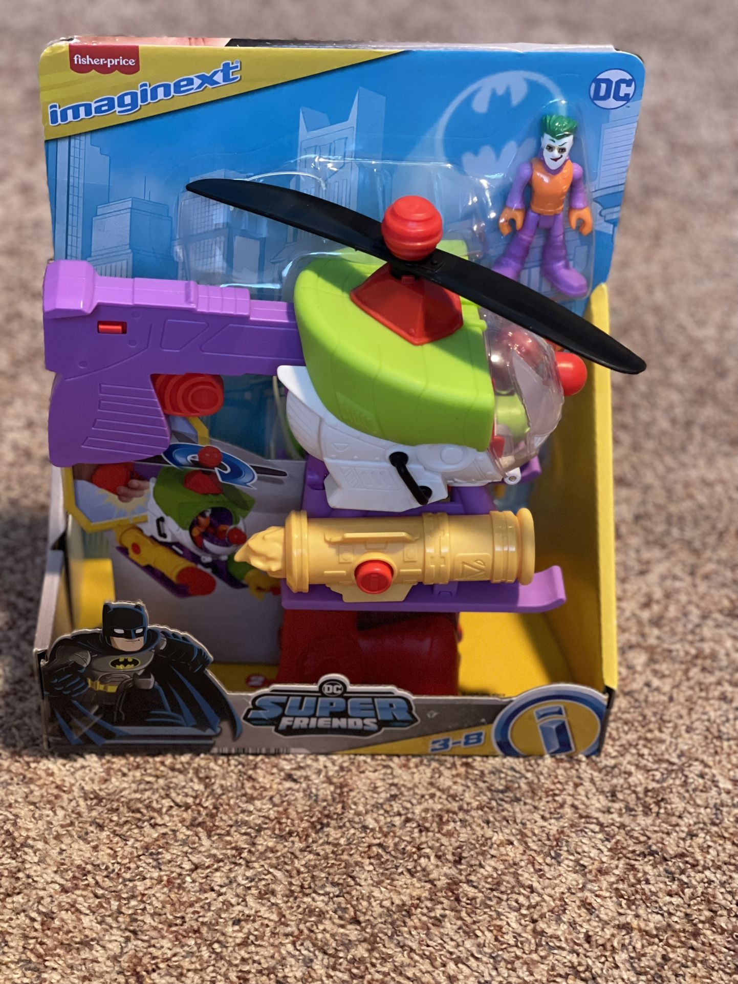 Fisher-Price Imaginext DC Super Friends includes joker figure