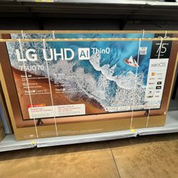 75” LG Smart 4K Led Uhd Tv 