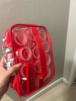 Hello kitty Hair Rollers w clips