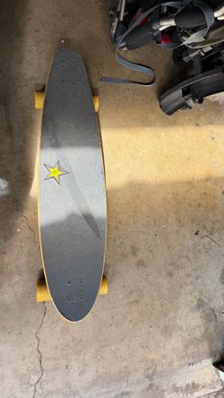 Rockstar longboard skateboard