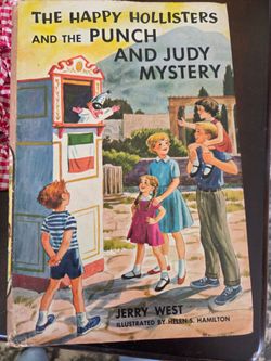 Vintage Happy Hollosters book. The Punch and Judy Mystery