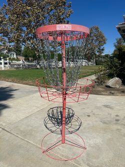 Red Axiom pro discs basket and discs