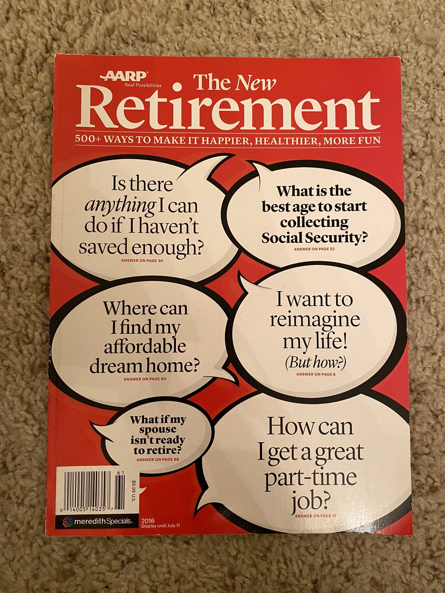 AARP The New Retirement Magazine 2016