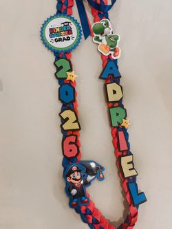 Custom graduation leis