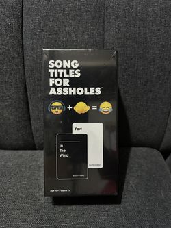 Song Titles For As*holes Game