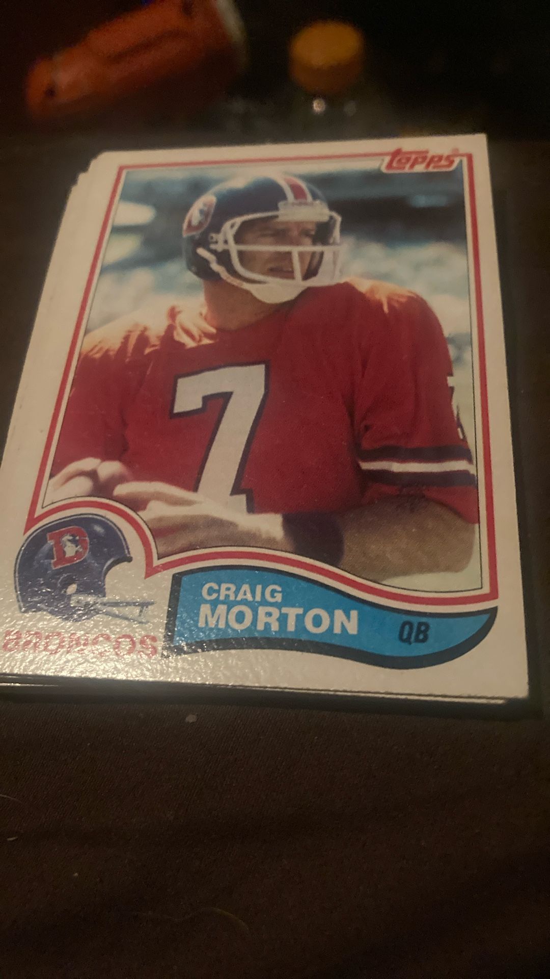 Football Card 1982