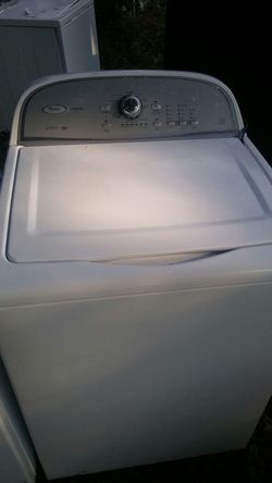 Whirlpool cabrio washer