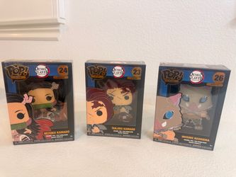 Funko Pop! Pin Demon Slayer Enamel Pins Set of 3