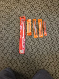 5 New Masonry Drill Bits