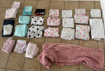 Girl twin sheet sets all for $15