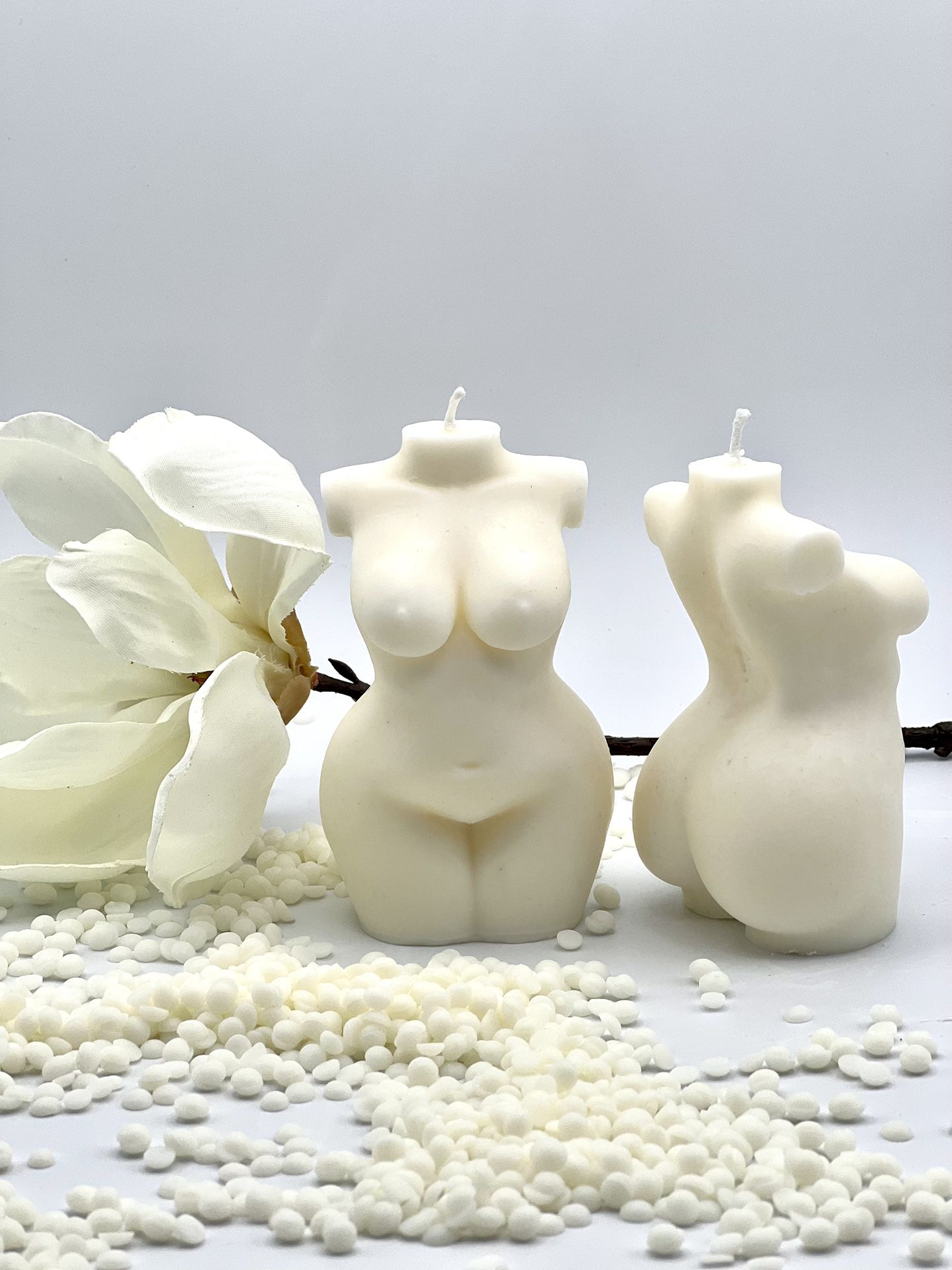 Decorative Soy Candle Women Body
