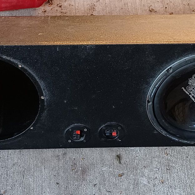 Two 12 inch Subwoofer Box