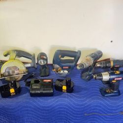 Ryobi 18v Cordless Power Tools 
