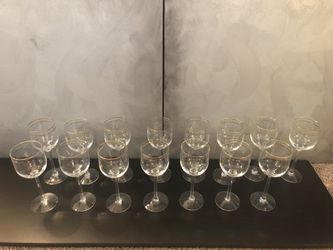 Crystal Wine Glasses - Lenox Liberty