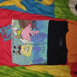Spongebob shirt size-M