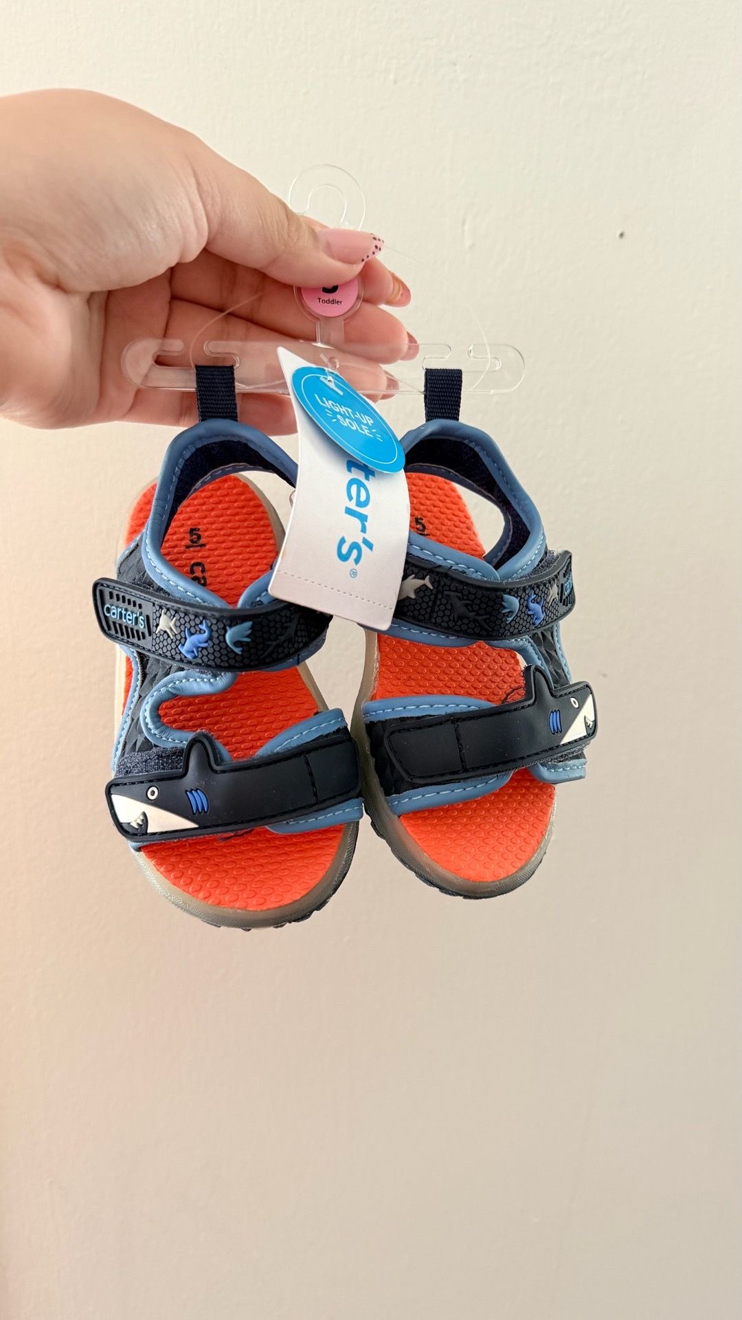 Carters light up sandals
