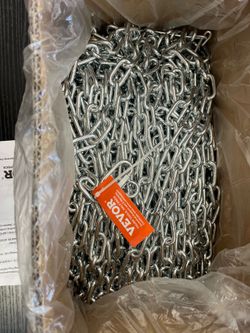Proof Coil Chain, 3/16" x 100', 1100 lbs