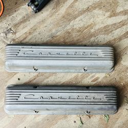 Original 1966 Corvette Aluminum Valve Covers