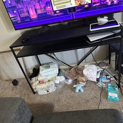 Roku TV & Black Stand