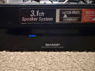 SHARP 3.1 channel Speaker System (Sound Bar)