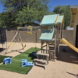 kids swing set