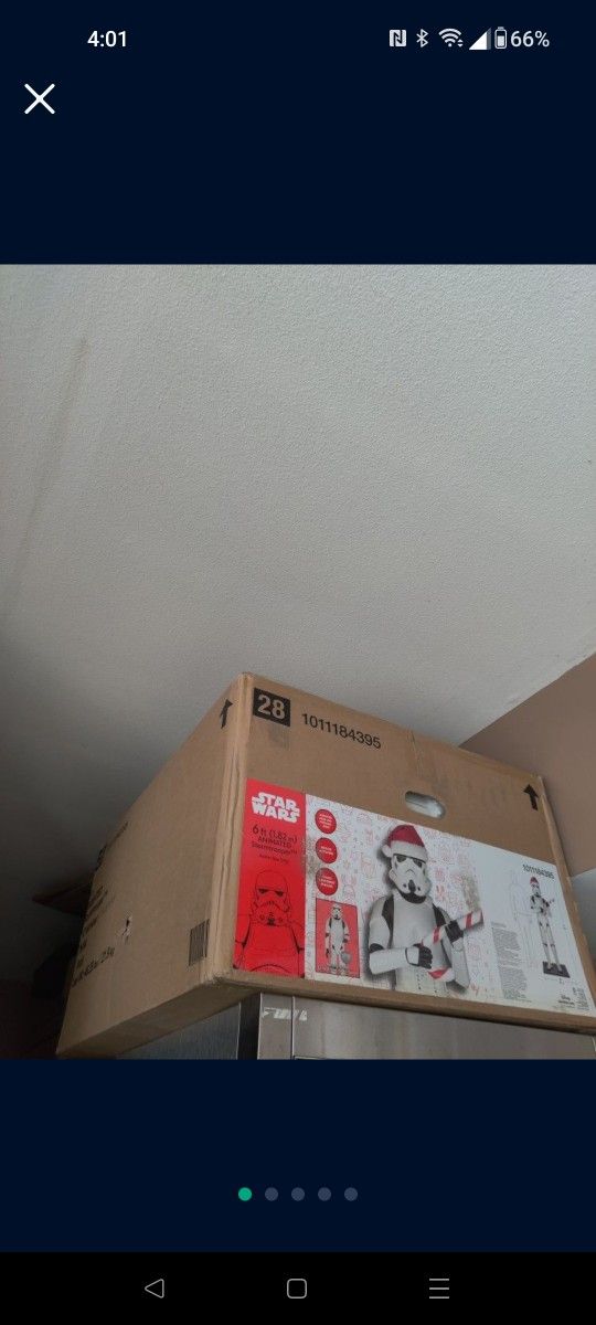 BRAND NEW Disney 6 ft. Animated Stormtrooper