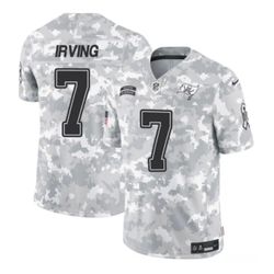 Bucky Irving #7 Bucs Nike On-Field Salute To Service Jersey 2025