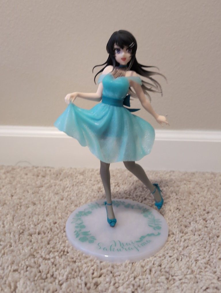 Taito Coreful Figure - Sakurajima Mai (Clear Dress version)