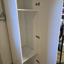 White Shelve With Door