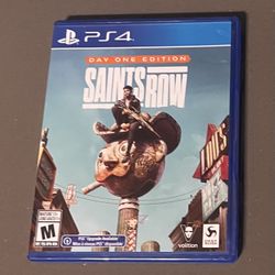 Saints Row PS4 