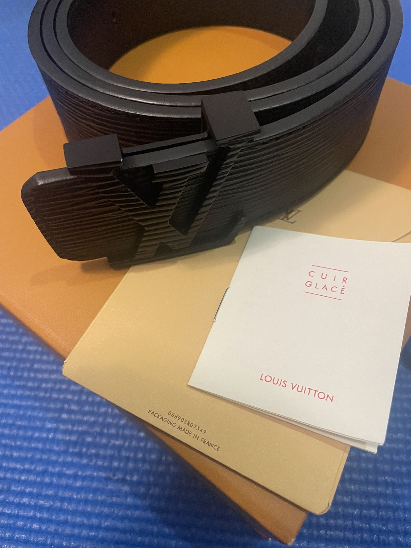 Louis Vuitton Epi-leather Belt