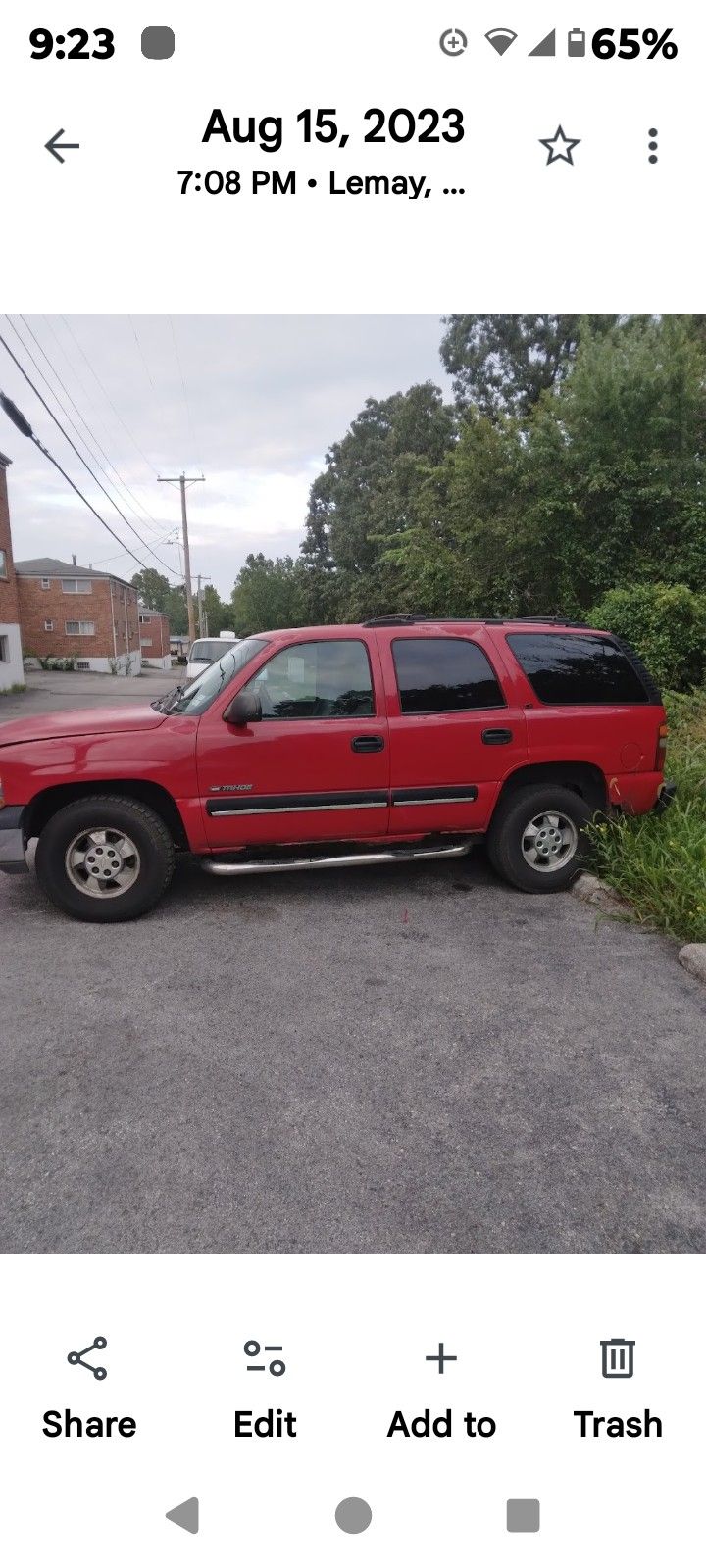2001 Chevrolet Tahoe