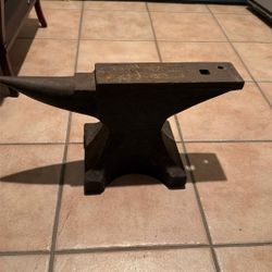 Anvil it’s 80 pounds 